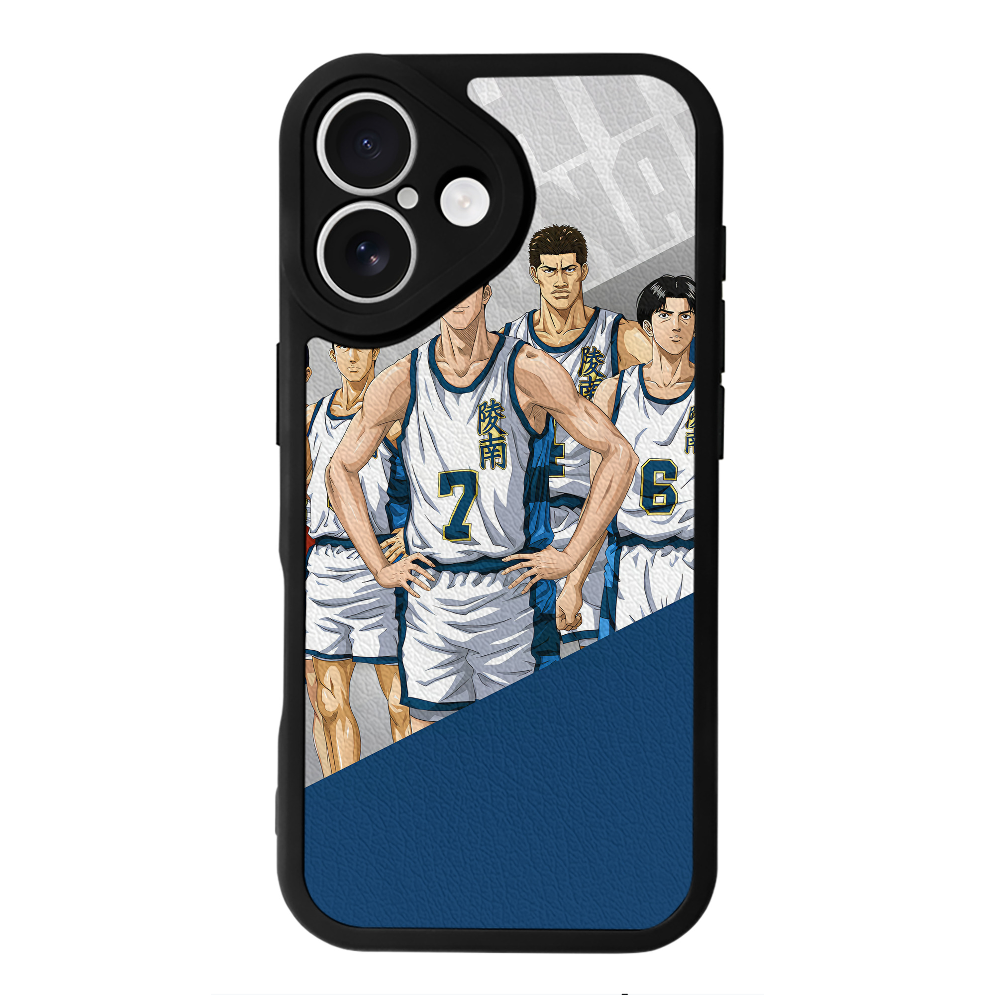 （画像用） SLAM DUNK／スラムダンク 【iPhone 16シリーズ対応】シリコンスマホケース（レザー調） 材質：シリコン